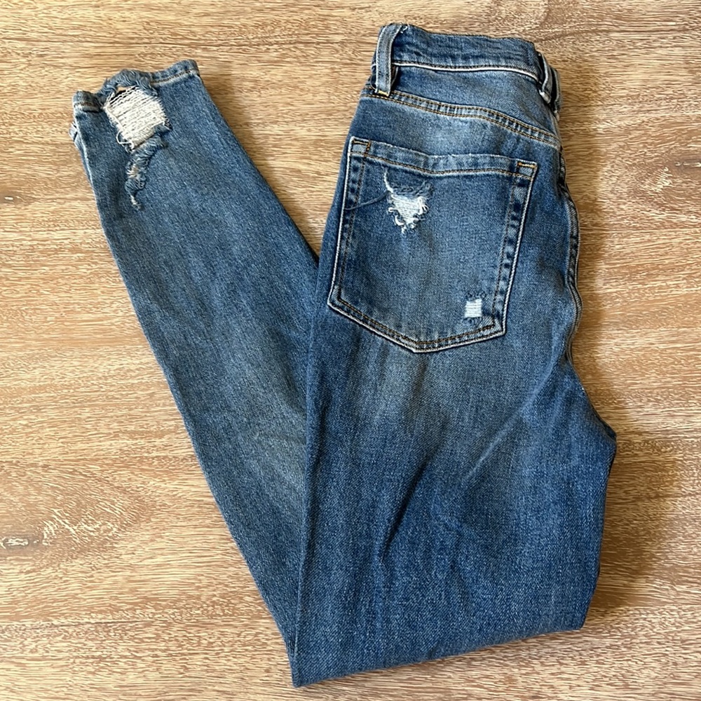 Free People Phoenix Ripped Skinny Jeans Women's Denim Size 26 - Picture 8 of 14